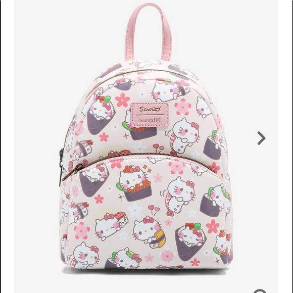 Hello Kitty Handbags - NWT sanrio hello kitty sushi backpack